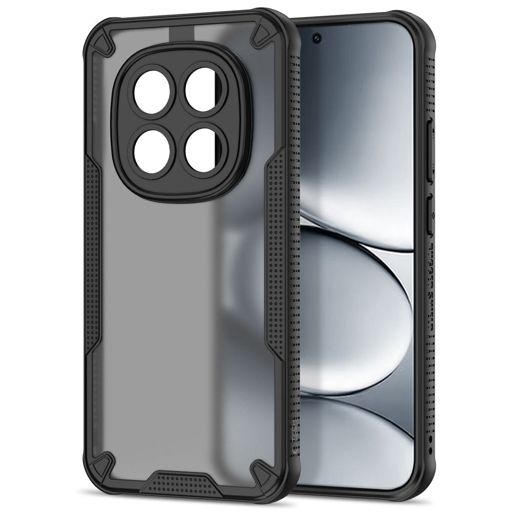 Tech - Protect Xiaomi Redmi Note 15 Pro 5G - Σκληρή Θήκη με Πλαίσιο Σιλικόνης - Rugged Shield - Matte Black