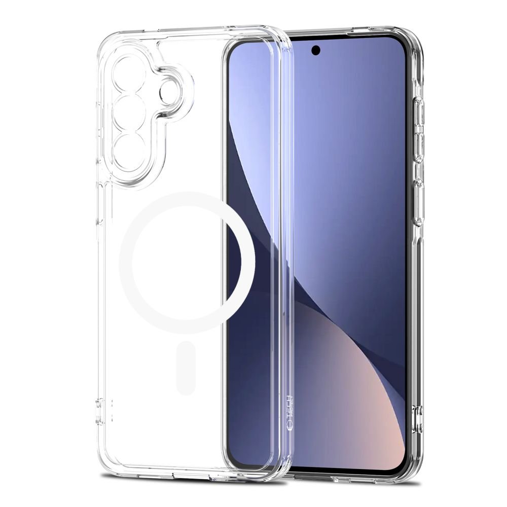 Tech - Protect Samsung Galaxy A57 5G - Σκληρή Θήκη με Πλαίσιο Σιλικόνης - Flexair Hybrid MagSafe - Clear