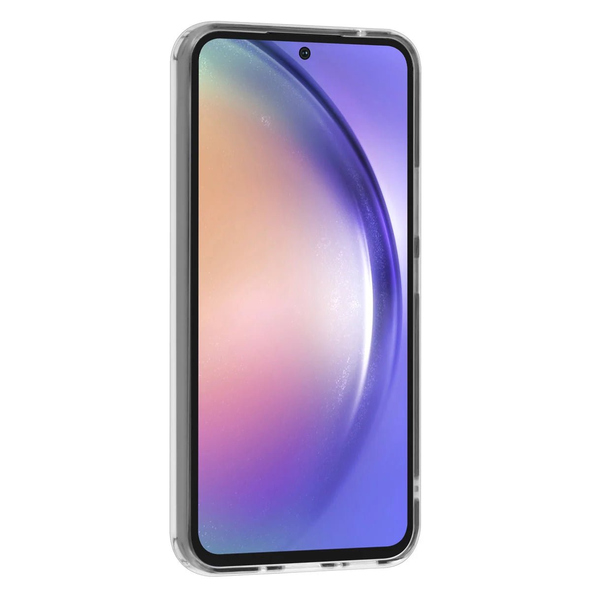 Tuniq Samsung Galaxy A54 5G - Σκληρή Θήκη με Πλαίσιο Σιλικόνης - Σχέδιο Μάρμαρο - Μαύρη