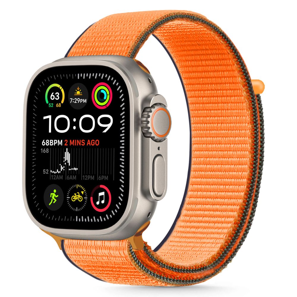 Tech - Protect Λουράκι Apple Watch 8/9/10/11 - SE (1/2/3) - Ultra (1/2/3) – 44/45/46/49mm Nylon - Kumquat