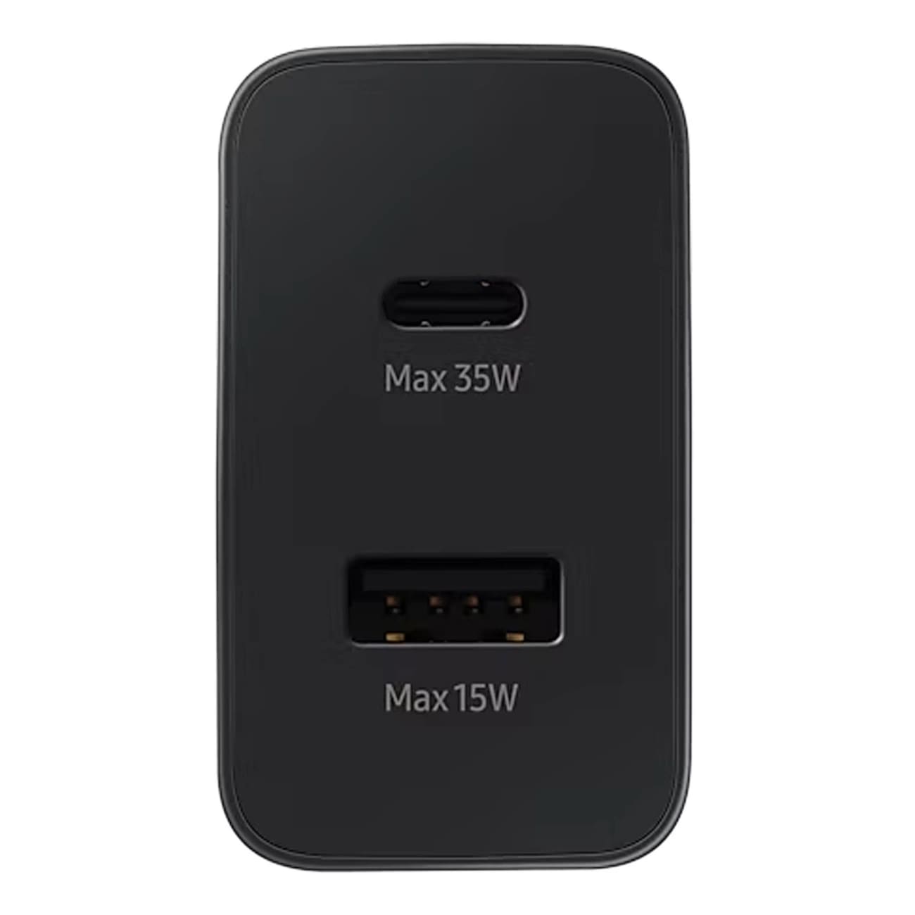 Samsung 35W Οικιακός Φορτιστής Γρήγορης Φόρτισης με 1 Θύρα USB και 1 Θύρα Type - C - Black - EP - TA220NBEGEU