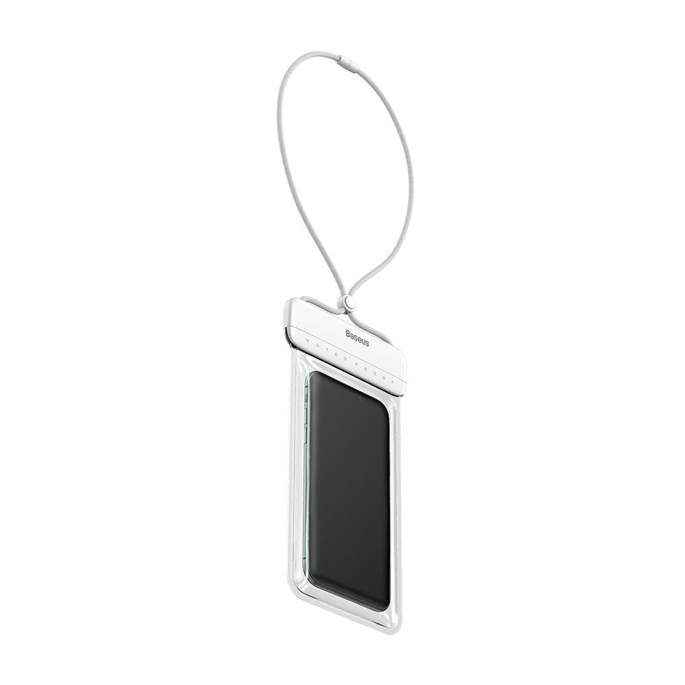 Baseus Let's Go Slip Cover Universal Αδιάβροχη Θήκη για Smartphones 7.2'' - White - ACFSD - D02