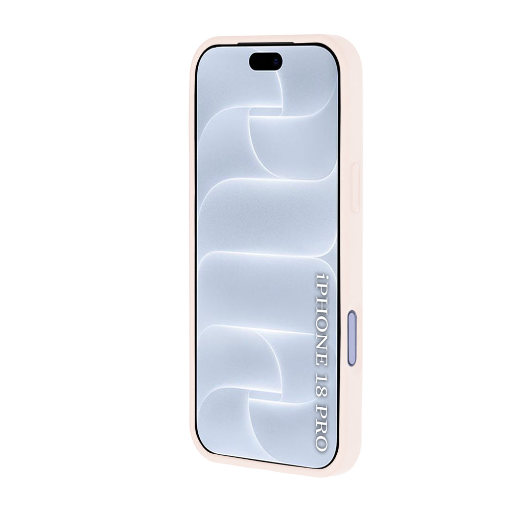 Techsuit iPhone 18 Pro / iPhone 17 Pro - Σκληρή Θήκη MagSafe με Πλαίσιο Σιλικόνης - MagSafe Pro - Nude Pink