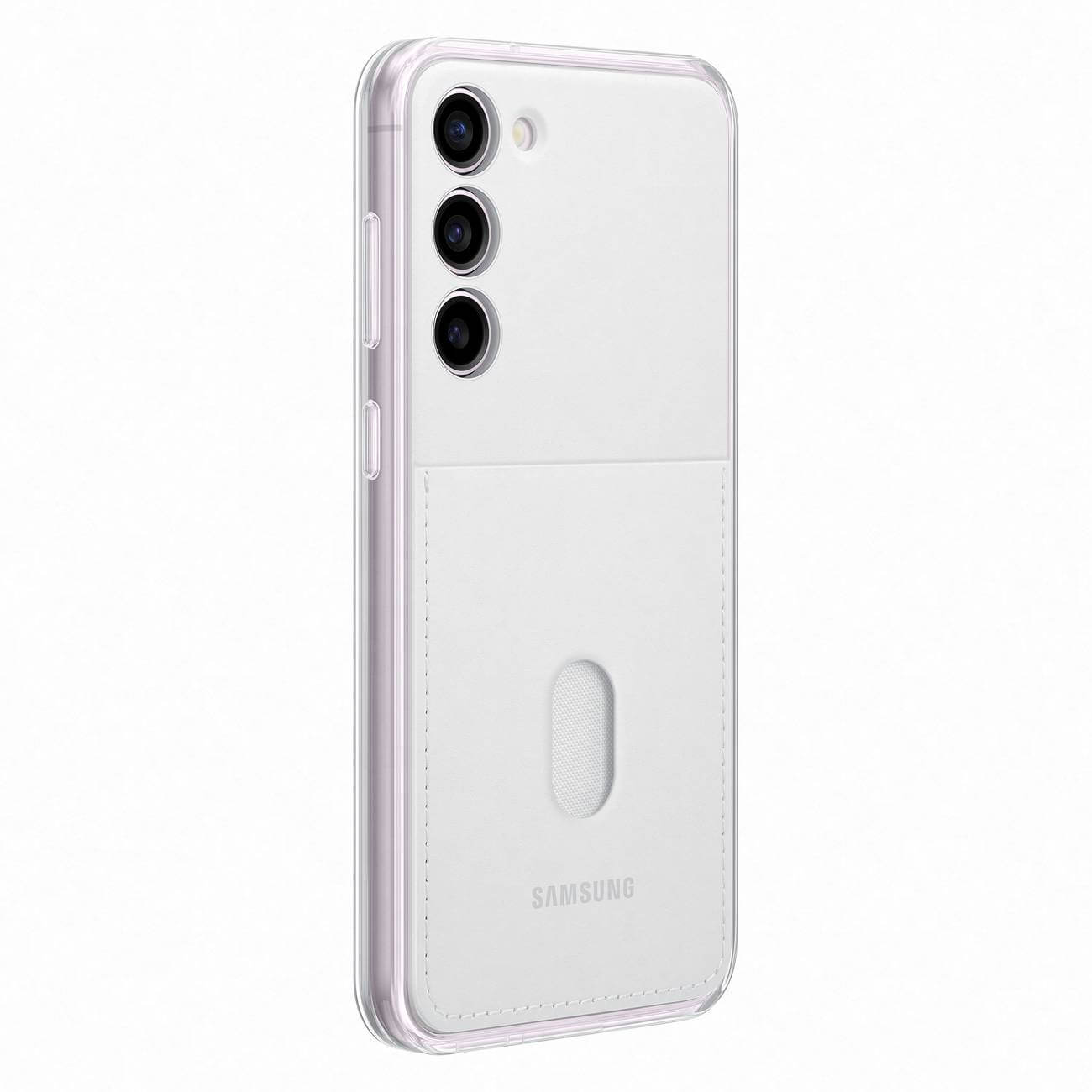Samsung Frame Cover Samsung Galaxy S23+ Σκληρή Θήκη με Πλαίσιο Σιλικόνης - White - EF - MS916CWEGWW