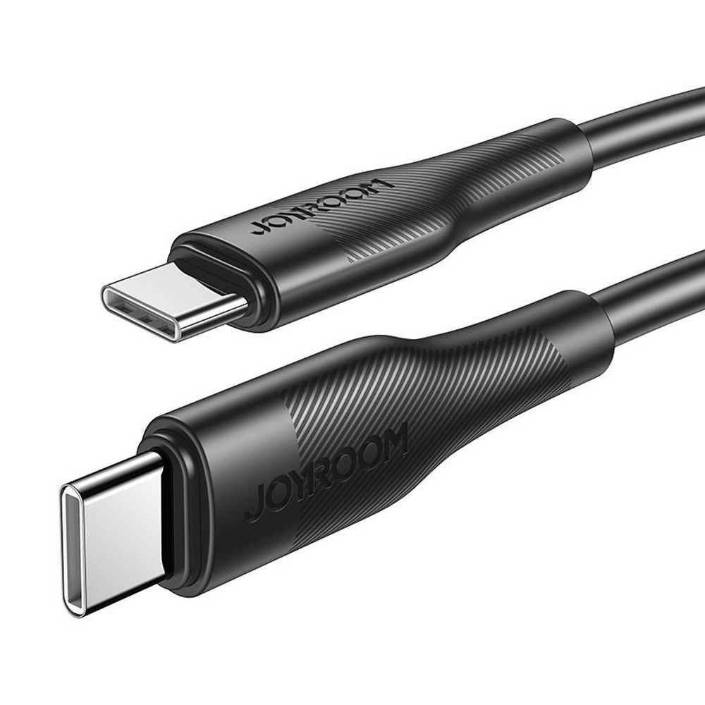 Joyroom S - 1230M3 PD 60W 3A - Καλώδιο Δεδομένων και Φόρτισης Type - C to Type - C 1.8M - Black