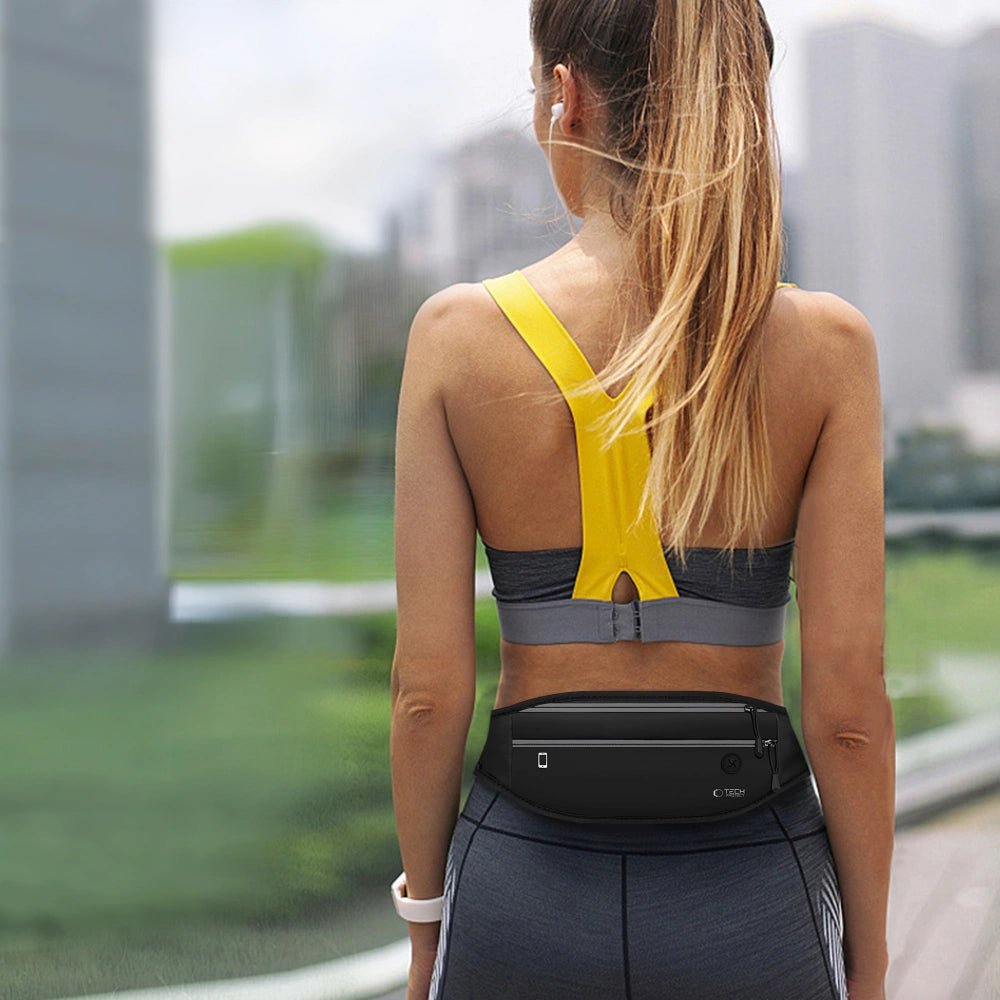 Tech - Protect M7 Αθλητική Τσάντα Μέσης για Κινητά έως 6.9 Ίντσες - Black