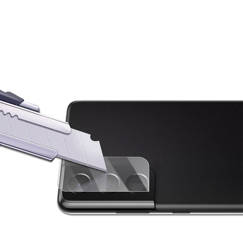 Mocolo Samsung Galaxy S21 TG+ 9H 2.5D Αντιχαρακτικό Γυαλί για την Κάμερα - Διάφανο