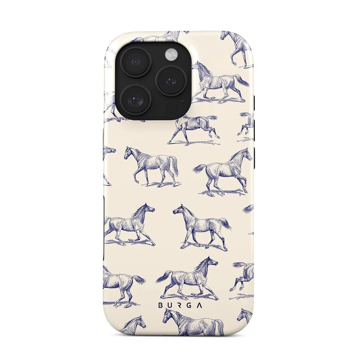 Burga iPhone 16 Pro Max Fashion Tough MagSafe Σκληρή Θήκη με MagSafe - Derby Race