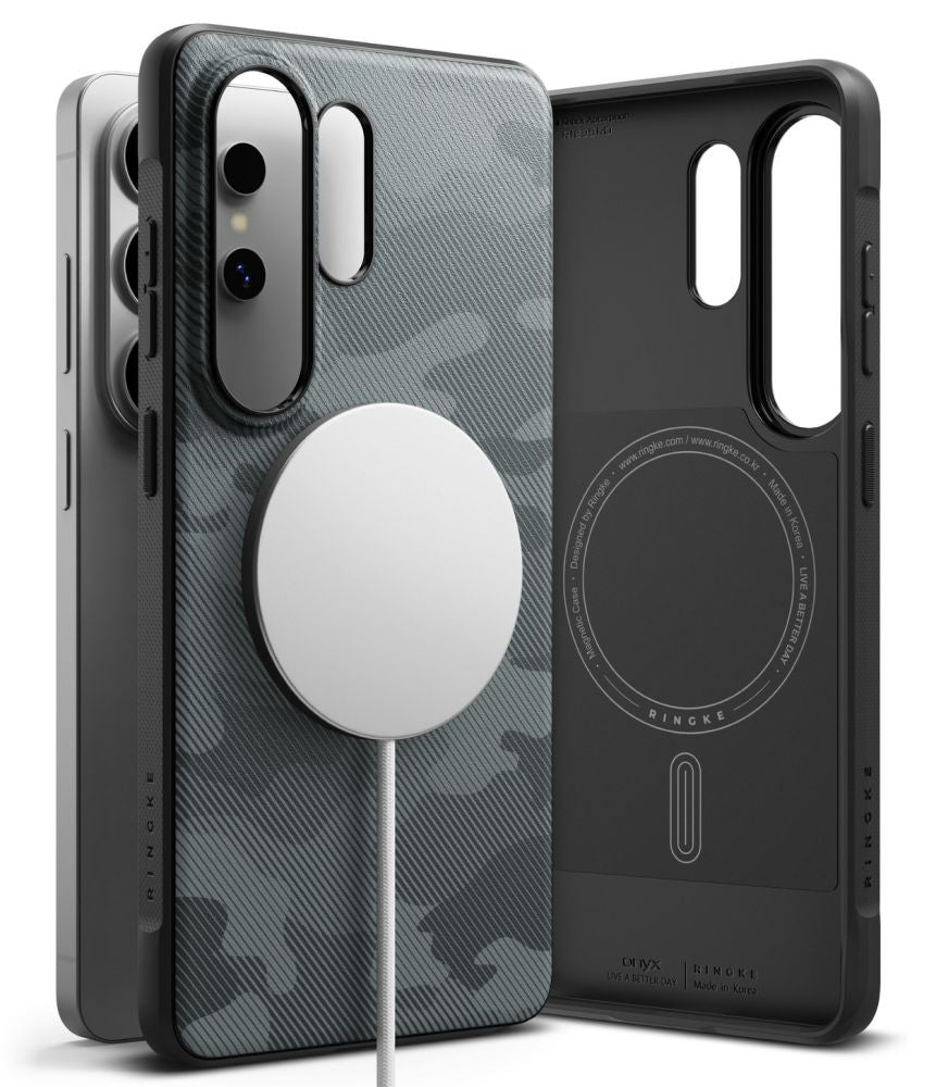 Ringke Samsung Galaxy S26 Ultra - Θήκη Σιλικόνης - Onyx Magnetic MagSafe - Camo Black