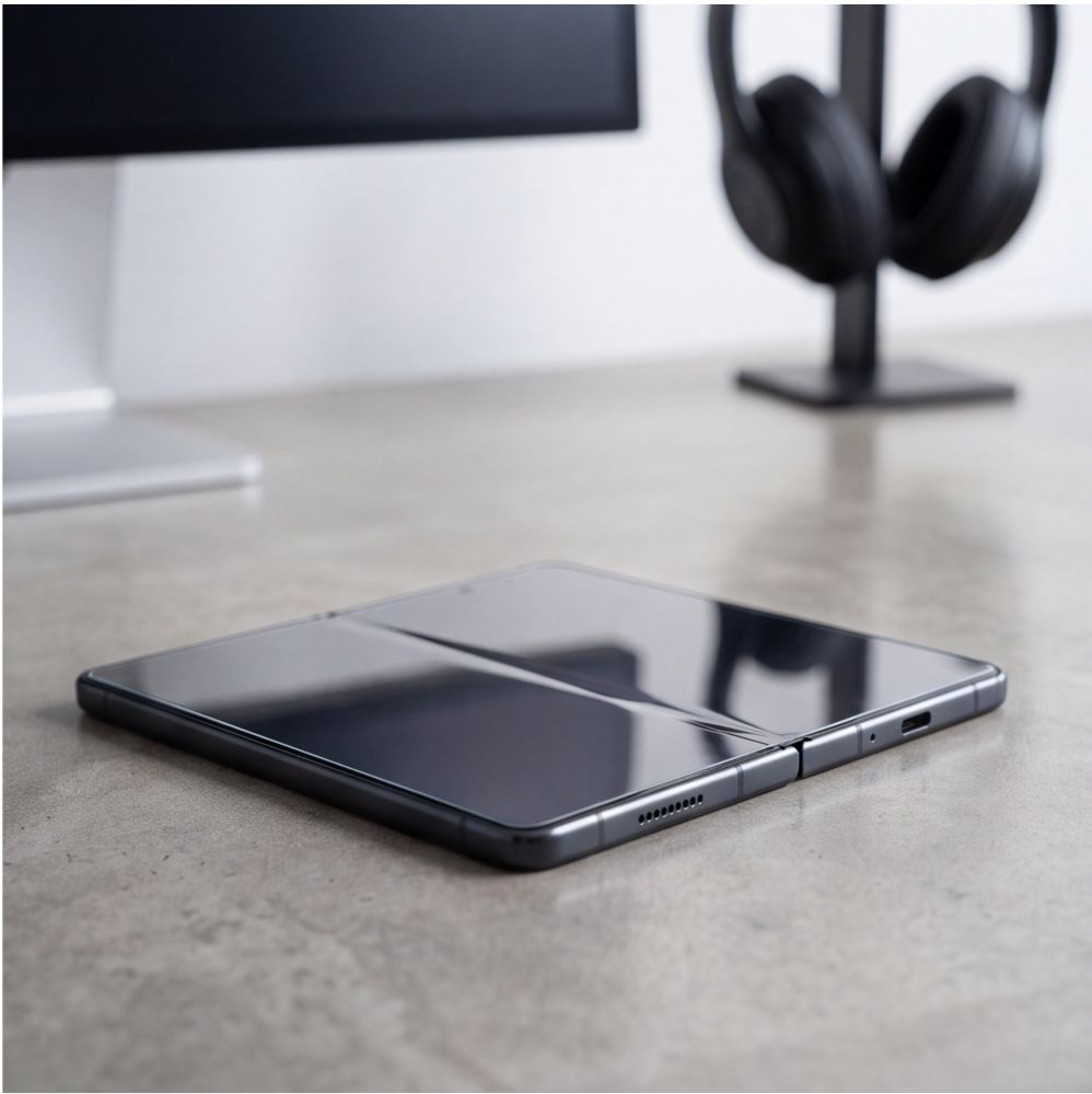 Tech-Protect Samsung Galaxy Z Fold8 Ultra - Σετ με 2 Αντιχαρακτικά Γυαλιά Οθόνης 9H και 2 Προσταυτικές Μεμβράνες - Easy Set Foil and Glass Fit 4in1 - Clear