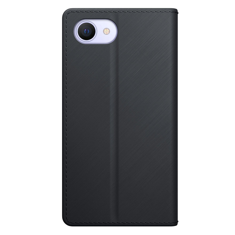 3MK iPhone 16e / 17e - Θήκη Πορτοφόλι Stand από Δερματίνη - Wallet Case - Black