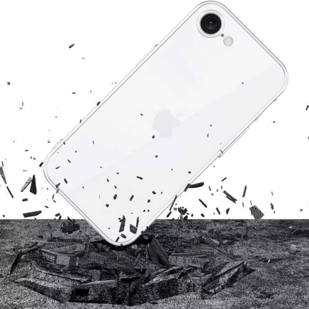 3MK iPhone 16e / iPhone 17e Θήκη Σιλικόνης TPU - Clear Case - Clear