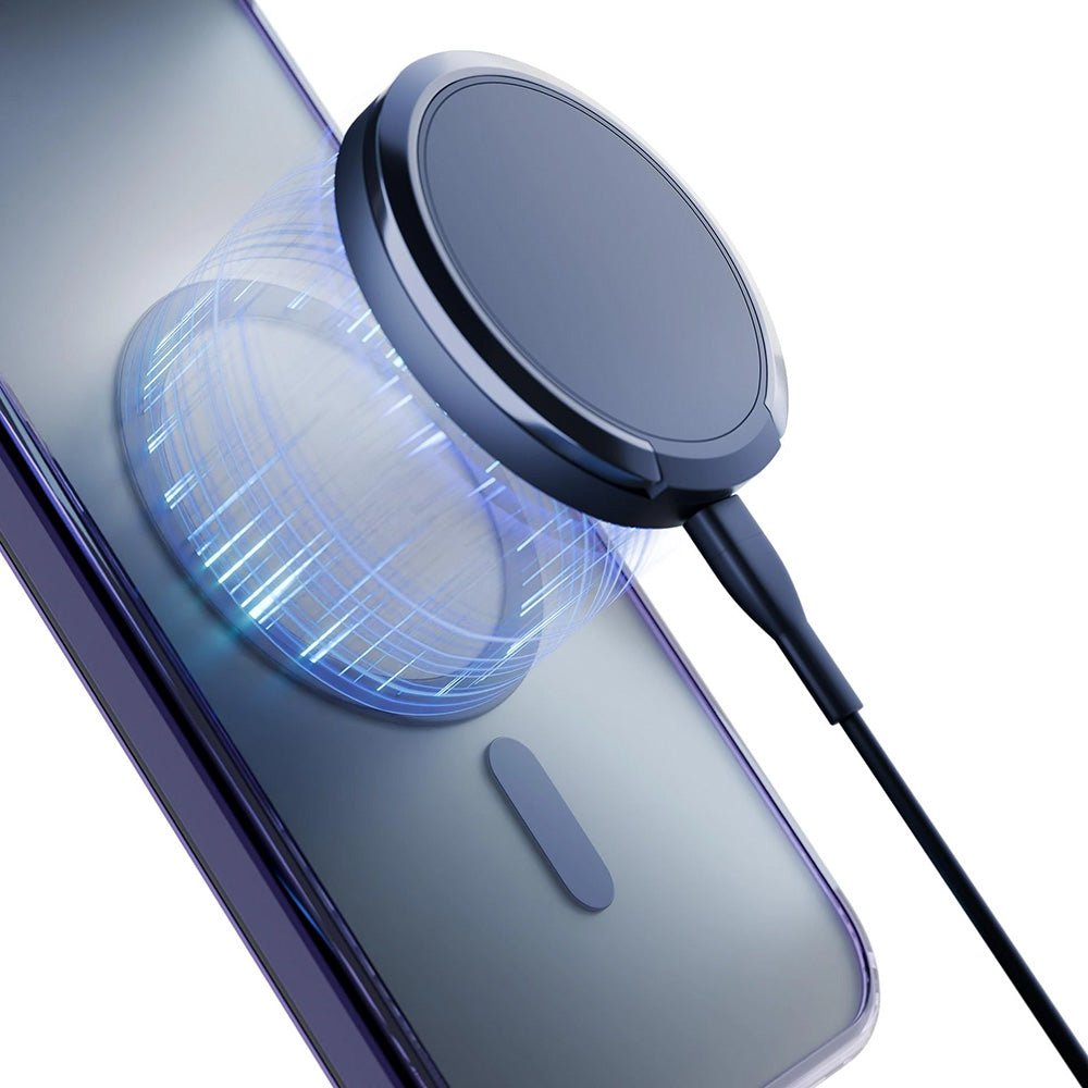 3MK iPhone 17 Pro Σκληρή Θήκη με Πλαίσιο Σιλικόνης και MagSafe - Frosty MagCase - Purple