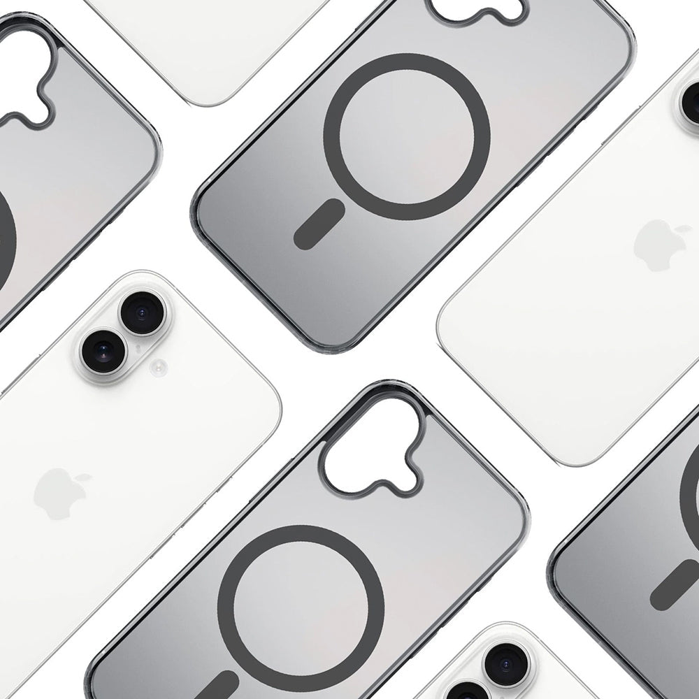 3MK iPhone 17 Σκληρή Θήκη με Πλαίσιο Σιλικόνης και MagSafe - Frosty MagCase - Grey