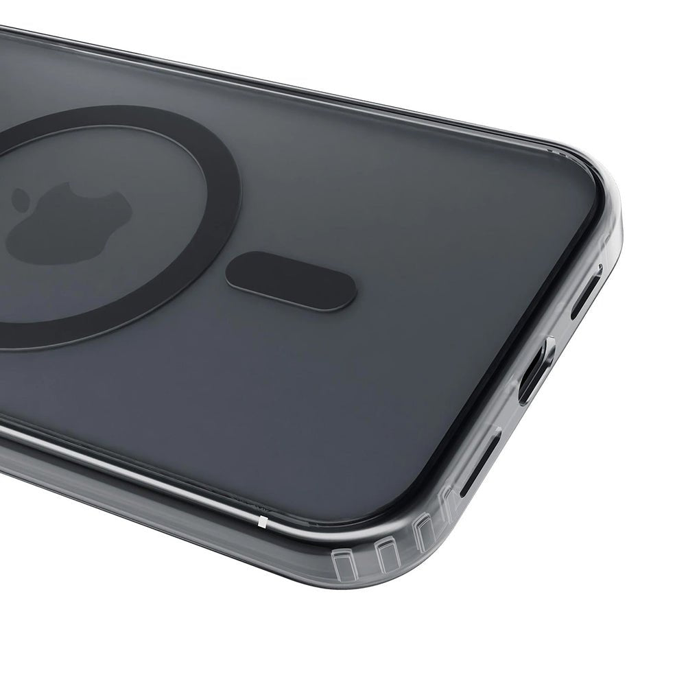 3MK iPhone 17 Σκληρή Θήκη με Πλαίσιο Σιλικόνης και MagSafe - Frosty MagCase - Grey