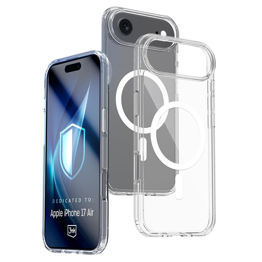 3MK iPhone Air Θήκη Σιλικόνης με MagSafe - Armor MagCase - Clear
