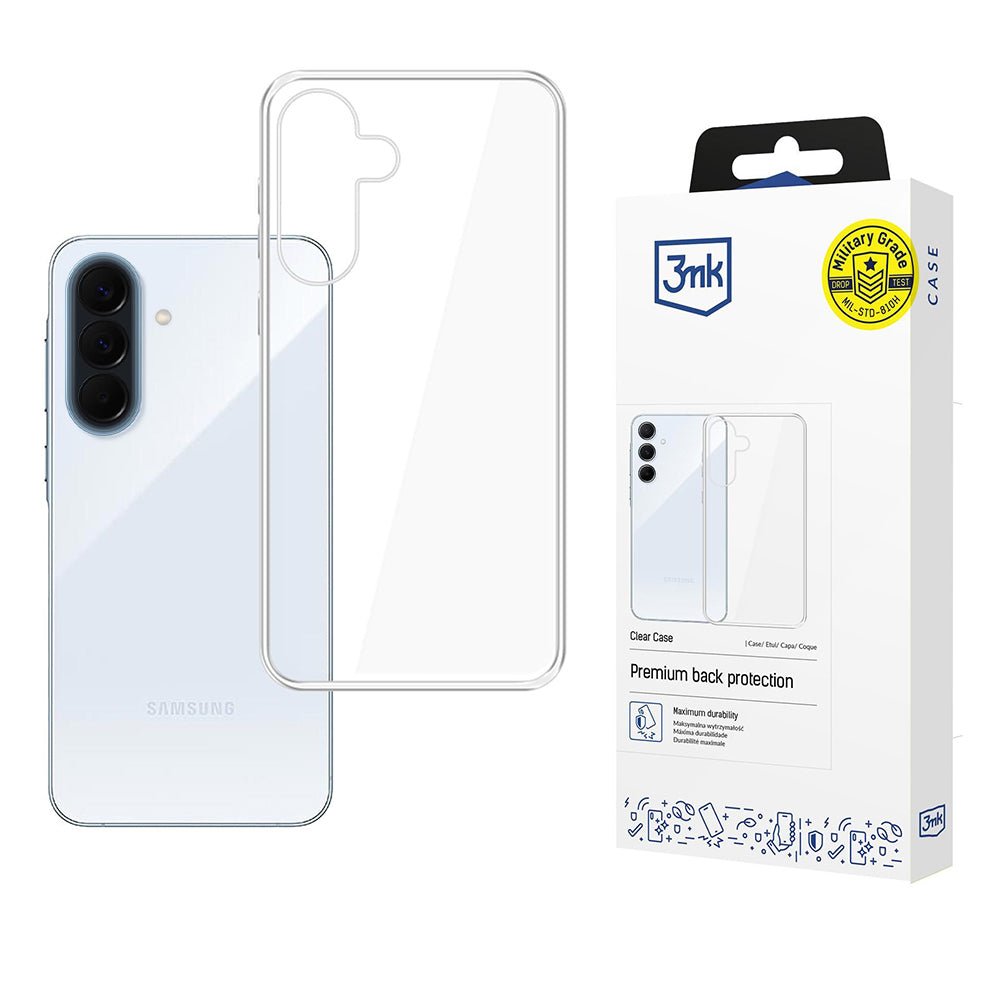 3MK Samsung Galaxy A57 5G Θήκη Σιλικόνης TPU - Clear Case - Clear