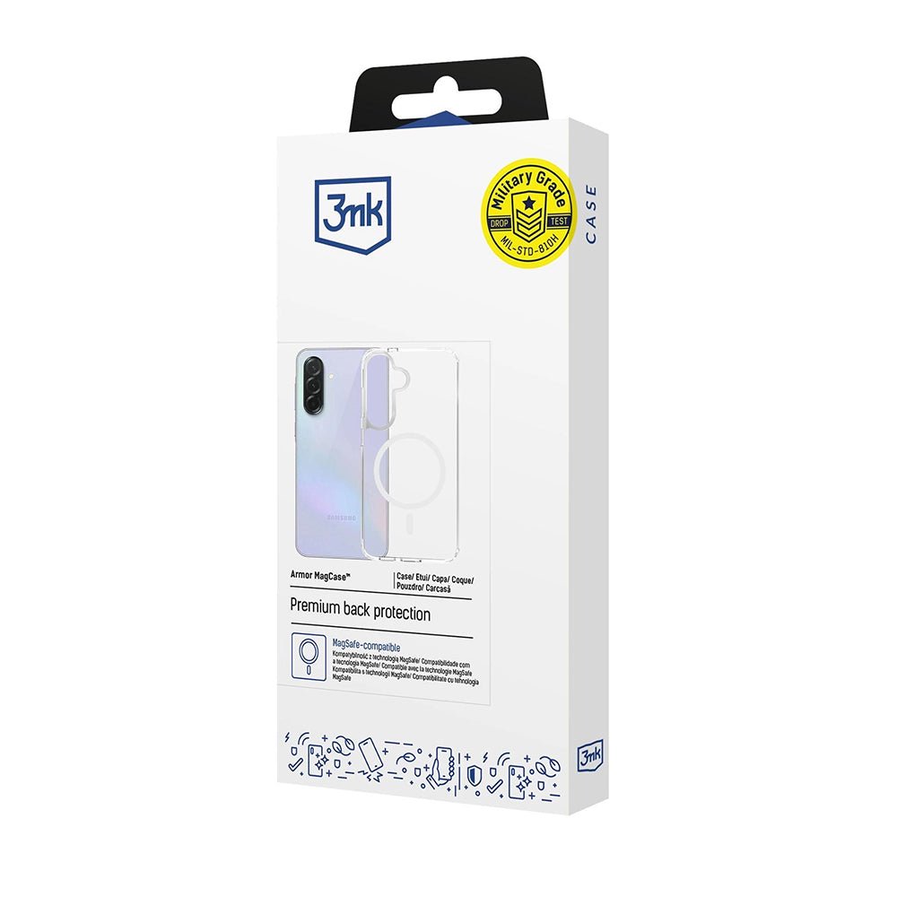 3MK Samsung Galaxy S26 Plus Θήκη Σιλικόνης με MagSafe - Armor MagCase - Clear