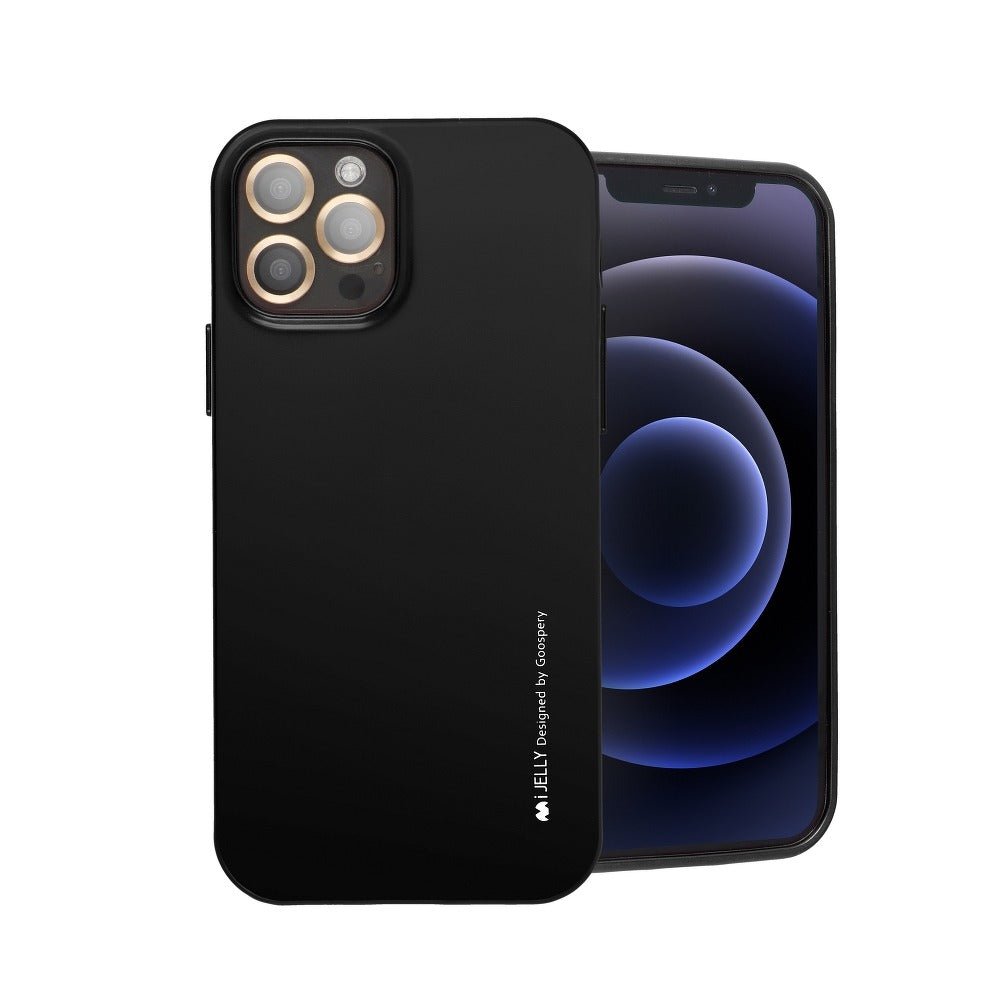 Mercury i - Jelly Premium Slim Case for iPhone 13 Pro - Black