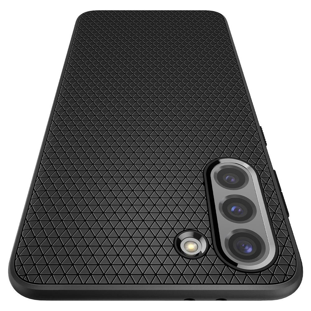 Spigen Samsung Galaxy S21 Liquid Air Θήκη Σιλικόνης - Matte Black
