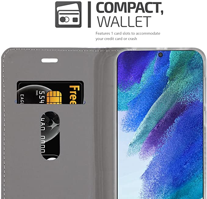 Cadorabo Samsung Galaxy S22 Plus Θήκη Βιβλίο Stand - Dark Blue - Black