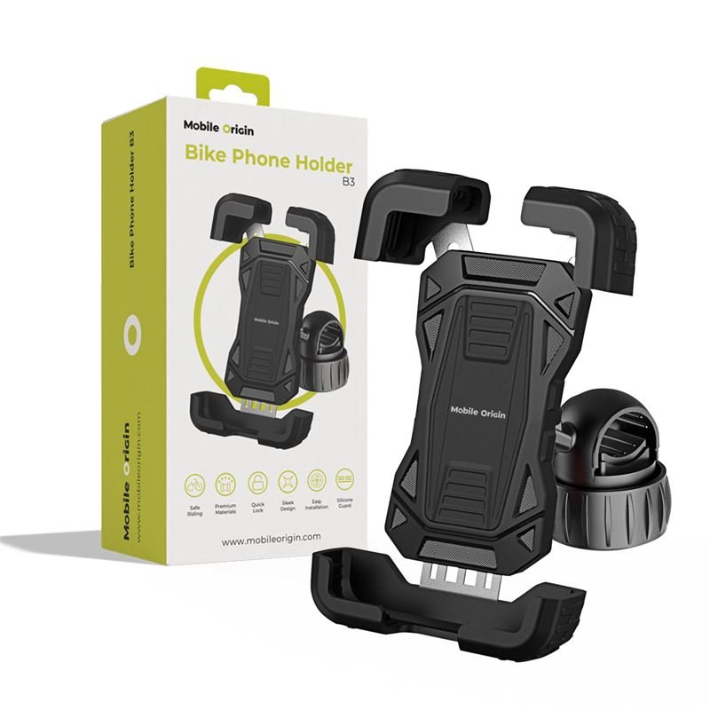 Mobile Origin Universal Βάση Κινητού για Ποδήλατο B3 - Black