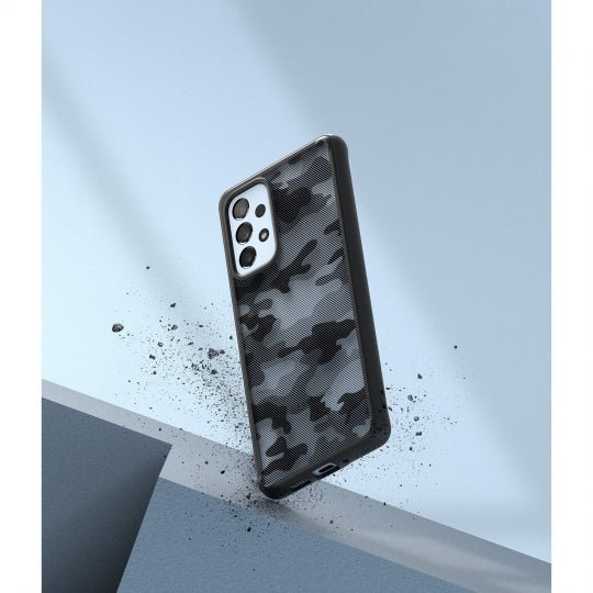 Ringke Samsung Galaxy A53 5G Fusion Σκληρή Θήκη με Πλαίσιο Σιλικόνης - Black - Camo
