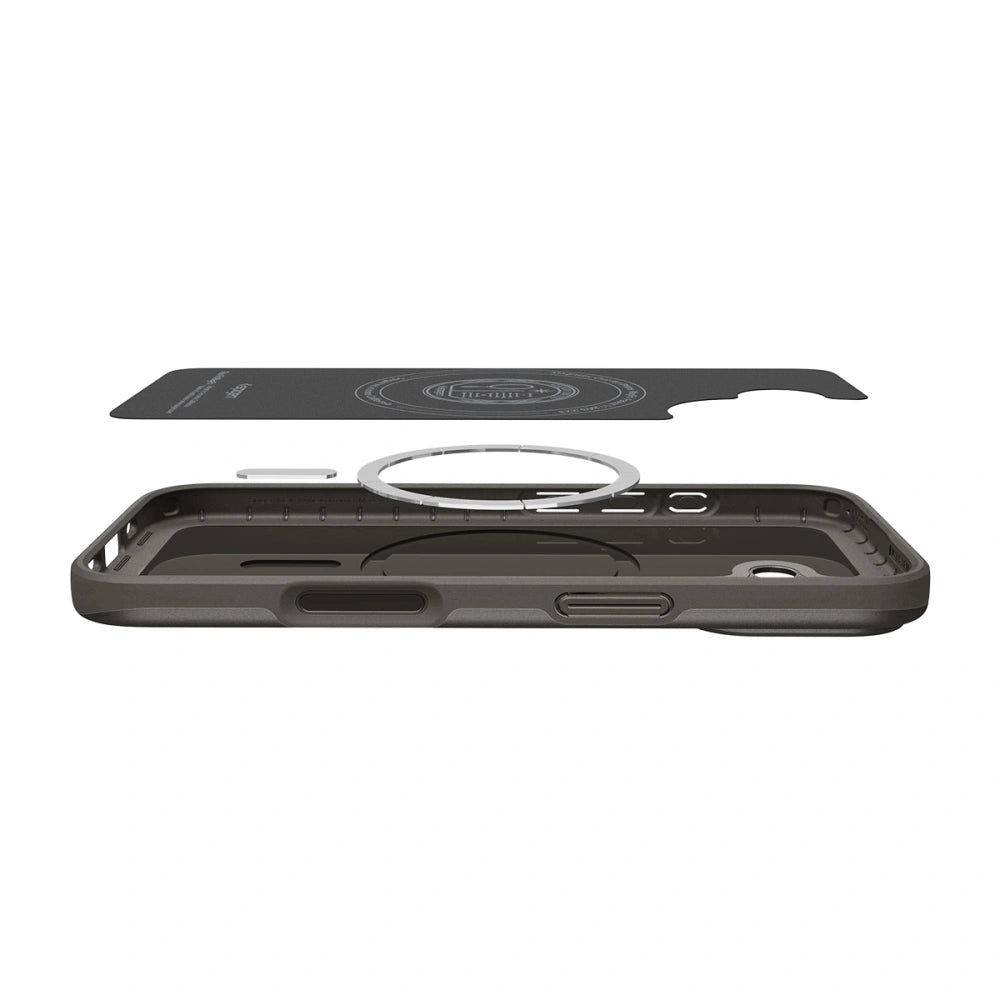 Spigen iPhone 17 - Thin Fit Mag - Σκληρή Θήκη με MagSafe - Gunmetal