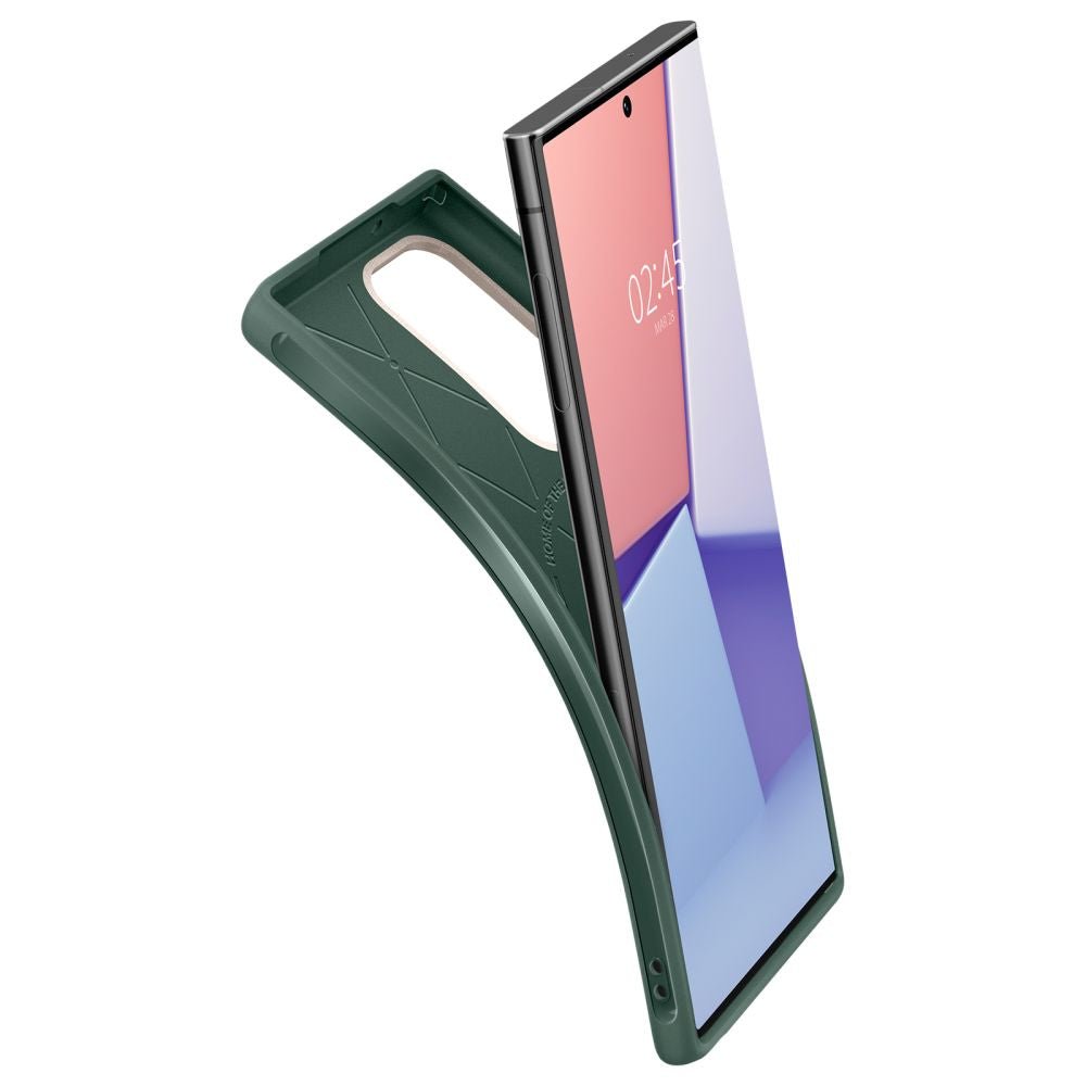 Spigen Cyrill Samsung Galaxy S23 Ultra Ultra Color Mag Θήκη Σιλικόνης TPU - Kale