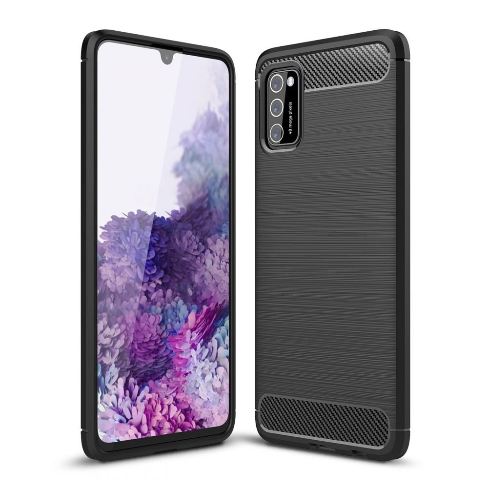 Tech - Protect Samsung Galaxy A03s Θήκη Rugged Carbon TPU - Black