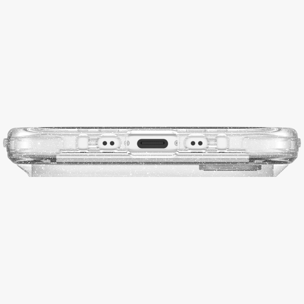 Uniq iPhone Air - LifePro Xtreme Magclick - Σκληρή Θήκη με Πλαίσιο Σιλικόνης και MagSafe - Clear / Glitter