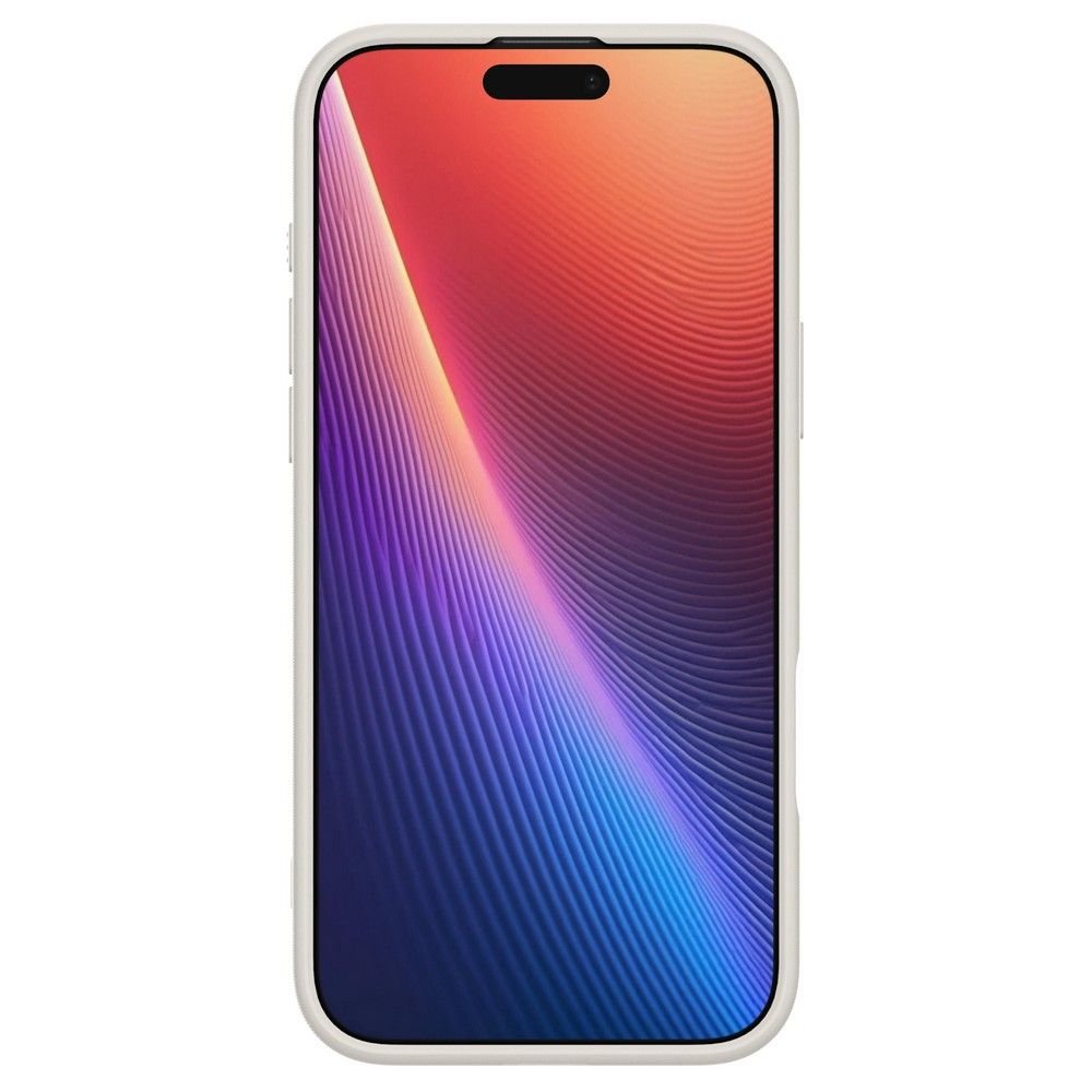 Spigen Cyrill iPhone 16 Pro Kajuk Mag Θήκη με Επένδυση Συνθετικού Δέρματος και MagSafe - Cream