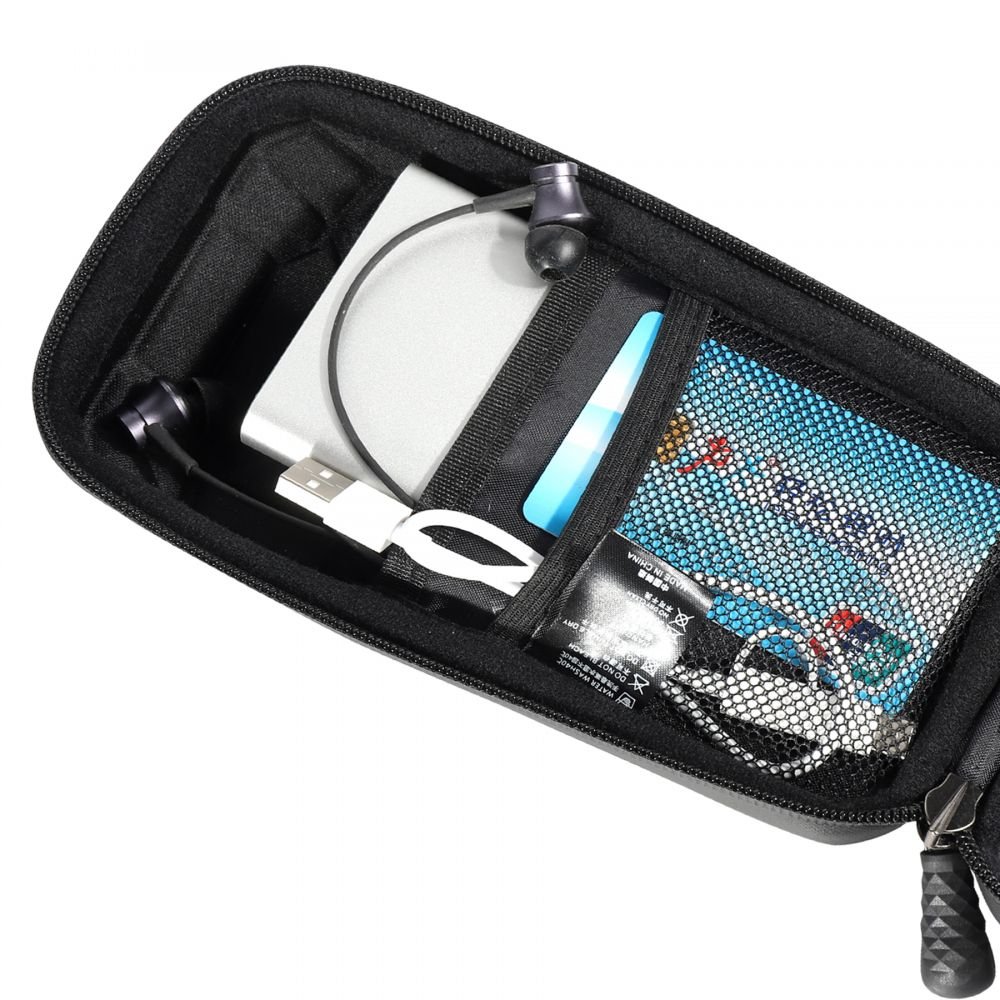 Tech - Protect XT3S Bike Mount Universal Τσάντα Αποθήκευσης για Τιμόνι Ποδηλάτου - 0,6L - Black