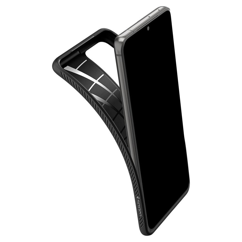 Spigen Samsung Galaxy S21 Ultra Liquid Air Θήκη Σιλικόνης - Matte Black