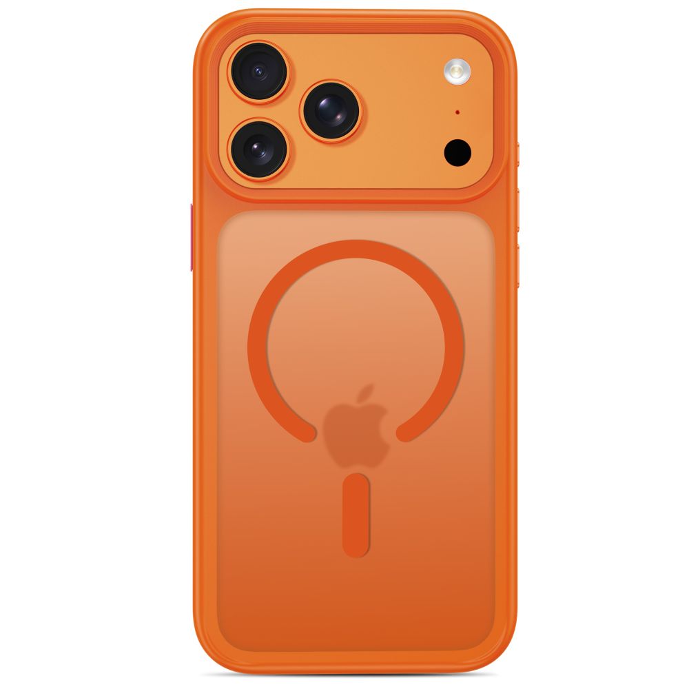 Tech-Protect iPhone 18 Pro / iPhone 17 Pro - Σκληρή Θήκη MagSafe με Πλαίσιο Σιλικόνης - MagMat MagSafe CC - Matte Cosmic Orange