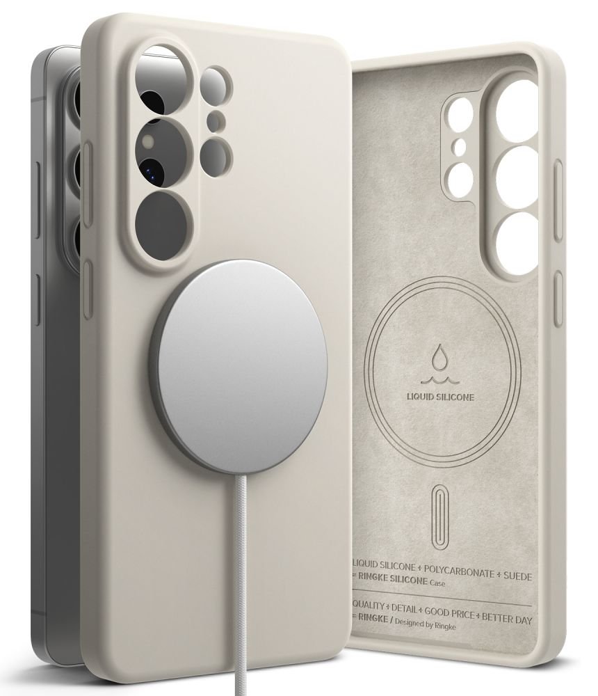 Ringke Samsung Galaxy S26 Ultra - Σκληρή Θήκη Σιλικόνης με MagSafe - Silicone Magnetic MagSafe - Stone