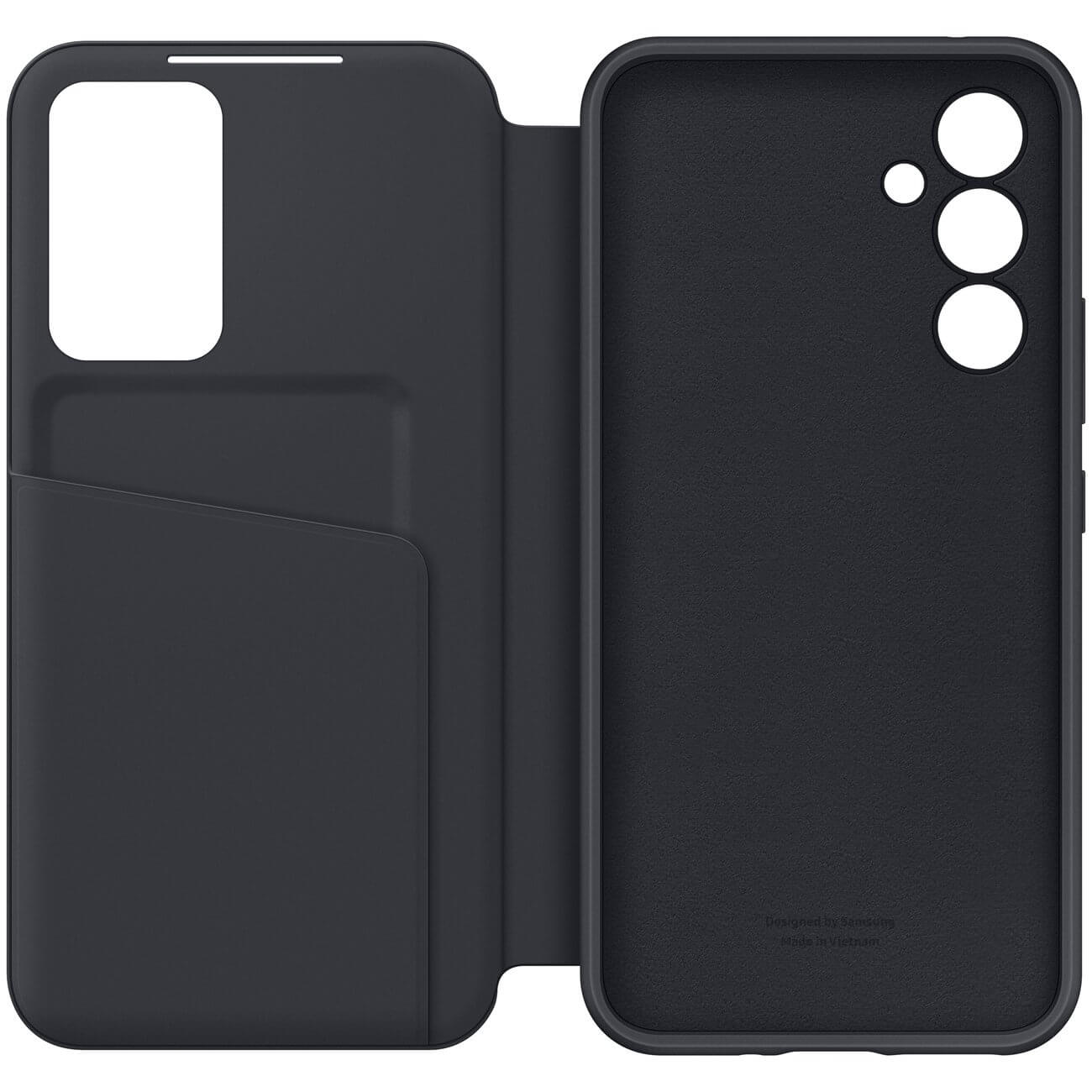 Samsung Smart View Cover Samsung Galaxy A54 5G Θήκη Πορτοφόλι - Black - EF - ZA546CBEGWW