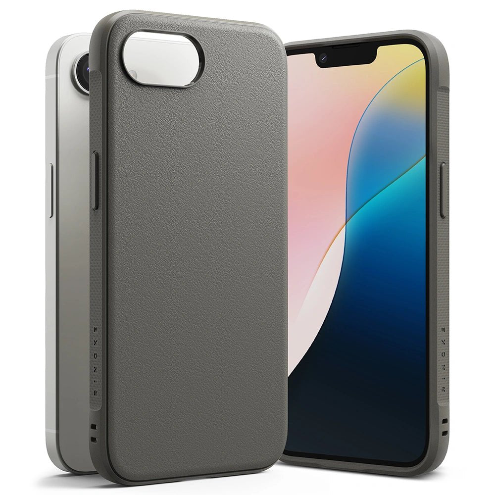 Ringke iPhone 16e Onyx Θήκη Σιλικόνης - Grey