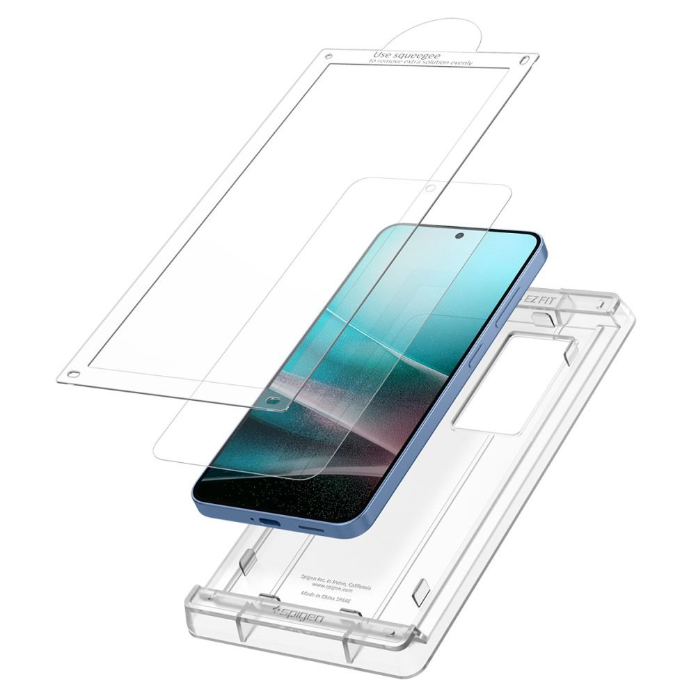 Spigen Samsung Galaxy S25 Elite Shield EZ Fit HD Hydrogel Full Screen Προστατευτική Μεμβράνη Οθόνης - Διάφανο