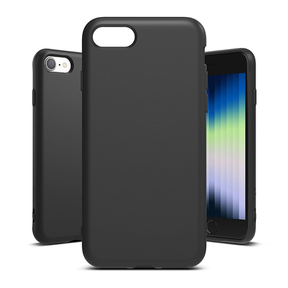 Ringke iPhone SE 2022 / SE 2020 / 7 / 8 Air S TPU Case Θήκη Σιλικόνης - Black