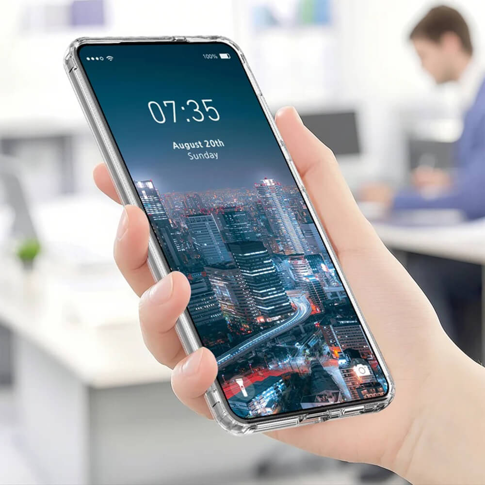 Techsuit Samsung Galaxy S25 Edge - MagSafe Pro - Σκληρή Θήκη με Πλαίσιο Σιλικόνης - Διάφανη