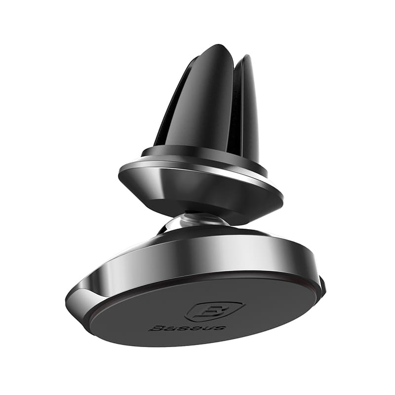 Baseus Small Ears Series Air Vent Magnetic Car Mount Holder for Smartphones / iPhones - Μαγνητική Βάση Αυτοκινήτου Αεραγωγού - Black - SUER - A01