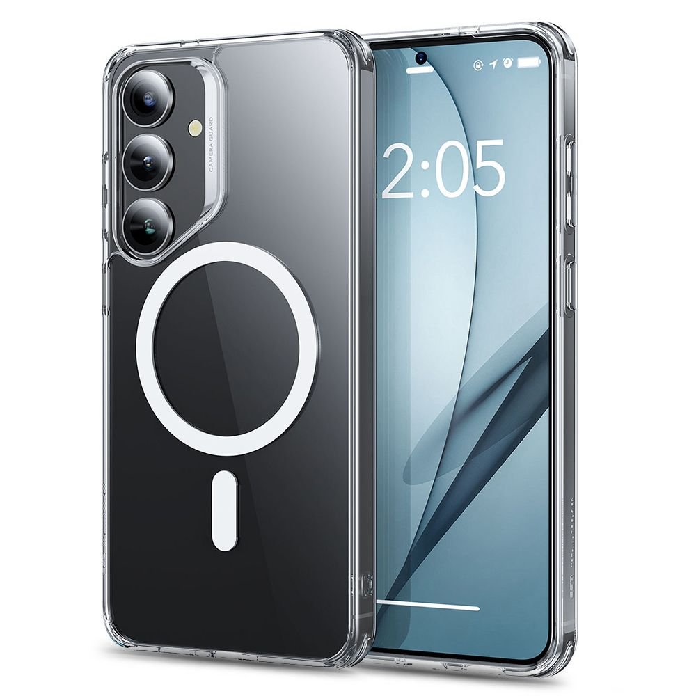 ESR Samsung Galaxy S25 Plus Classic Hybrid Halolock Σκληρή Θήκη με Πλαίσιο Σιλικόνης και MagSafe - Διάφανη