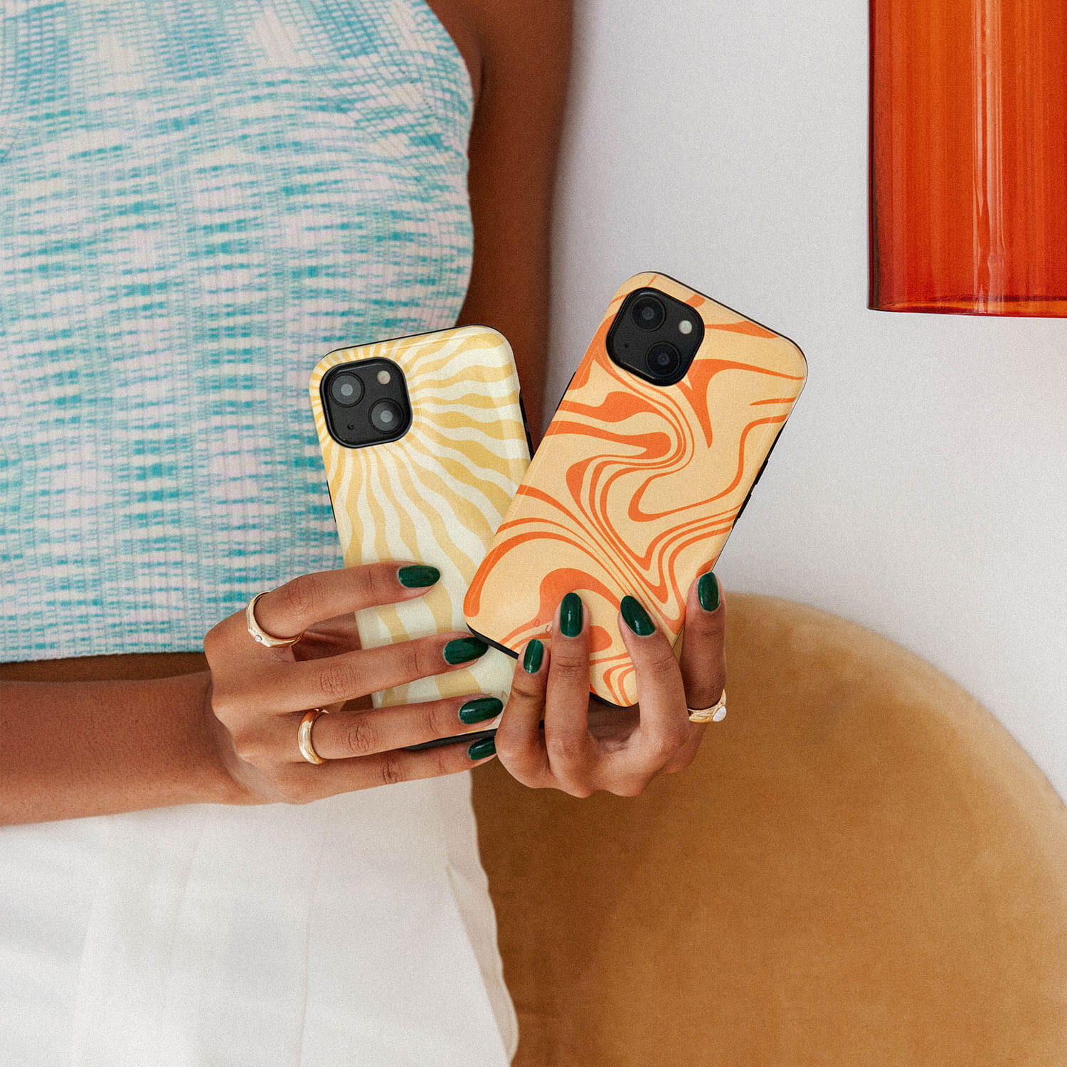 Burga Samsung Galaxy S22 Ultra Fashion Tough Σκληρή Θήκη - High Vibrations