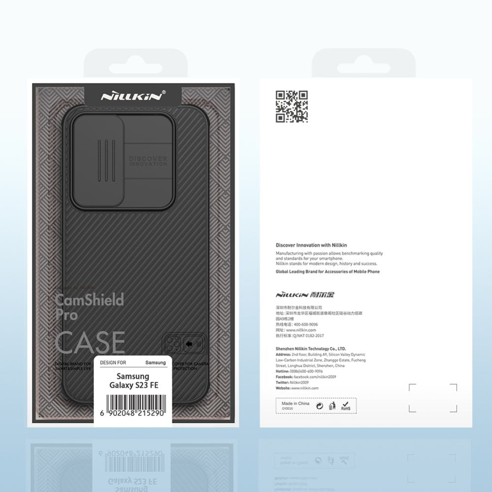 Nillkin Samsung Galaxy S23 FE CamShield Pro Σκληρή Θήκη με Κάλυμμα για την Κάμερα - Black