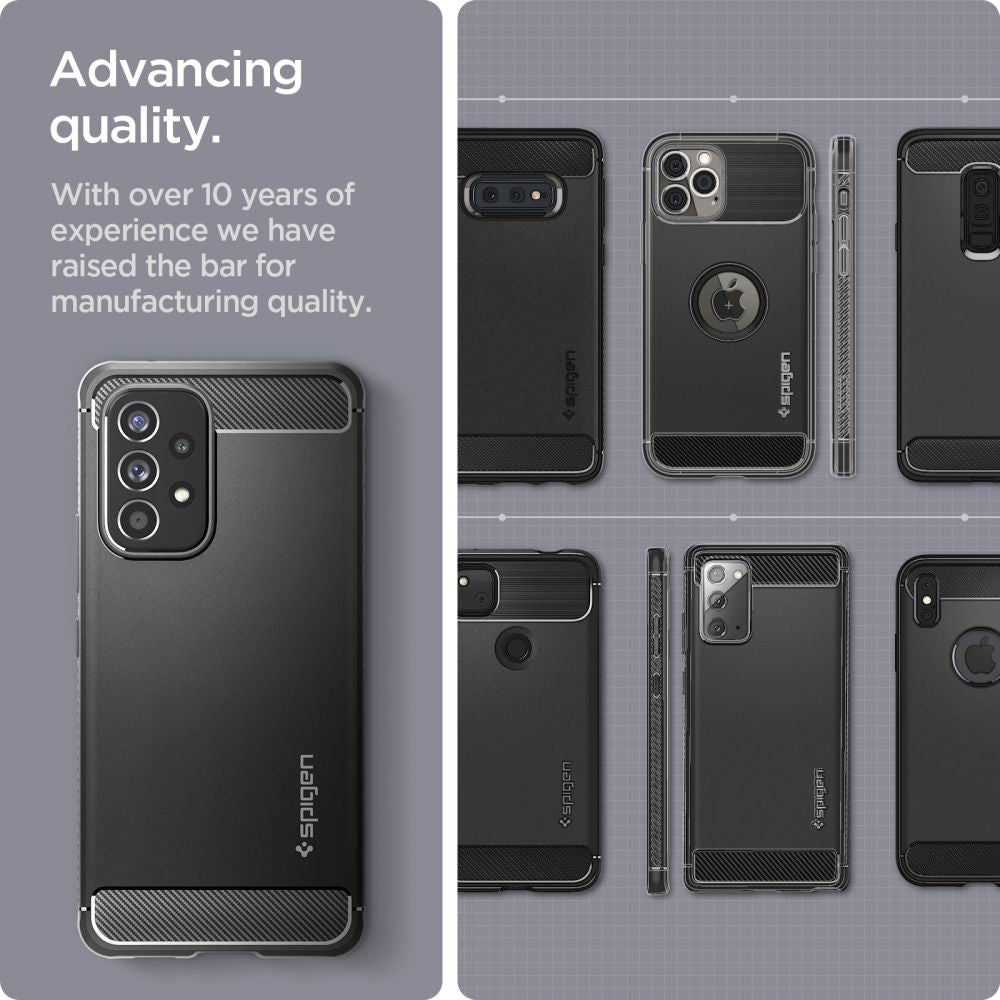 Spigen Samsung Galaxy A53 5G Θήκη TPU Rugged Armor - Matte Black