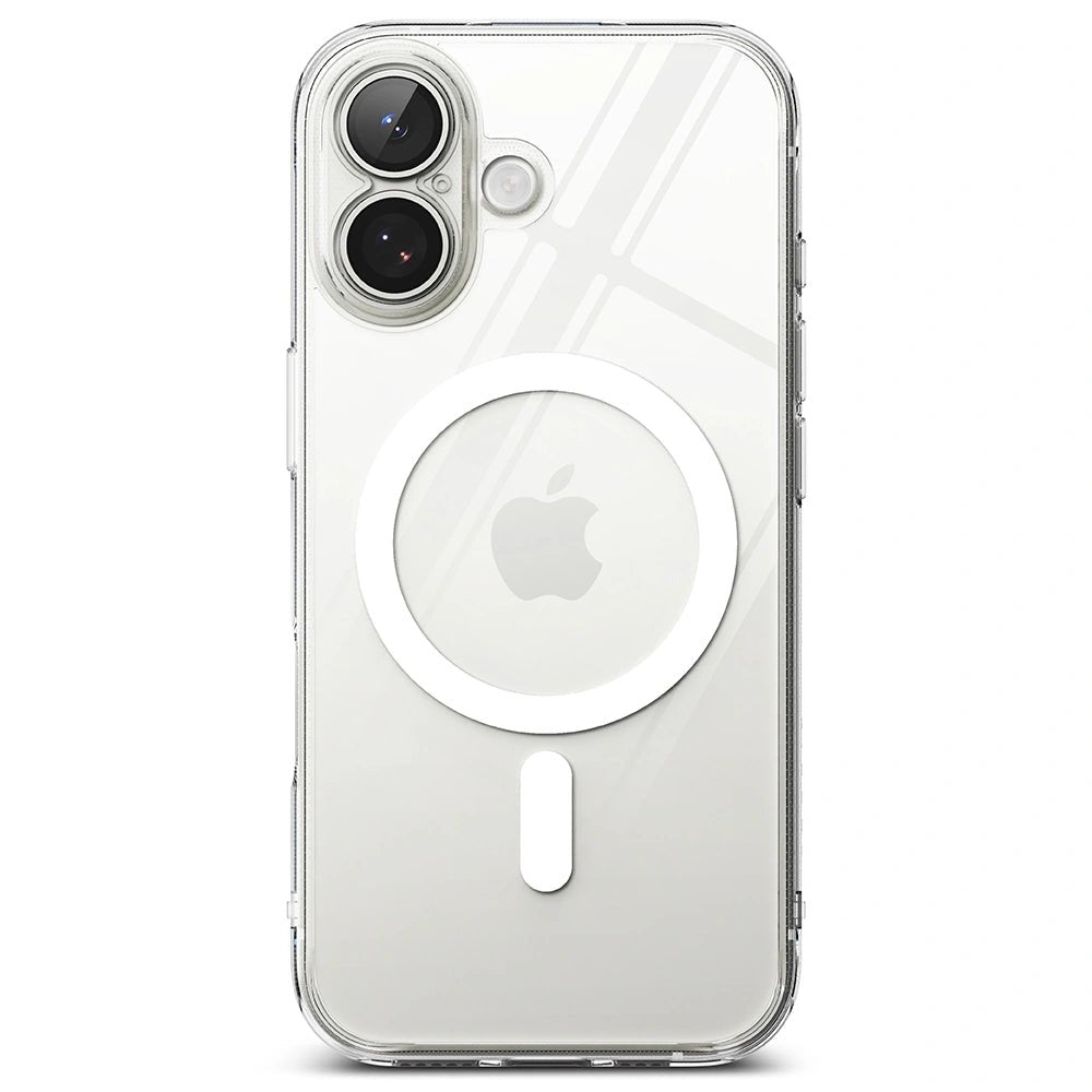 Ringke iPhone 17 - Fusion Magnetic - Σκληρή Θήκη με Πλαίσιο Σιλικόνης και MagSafe - Διάφανη