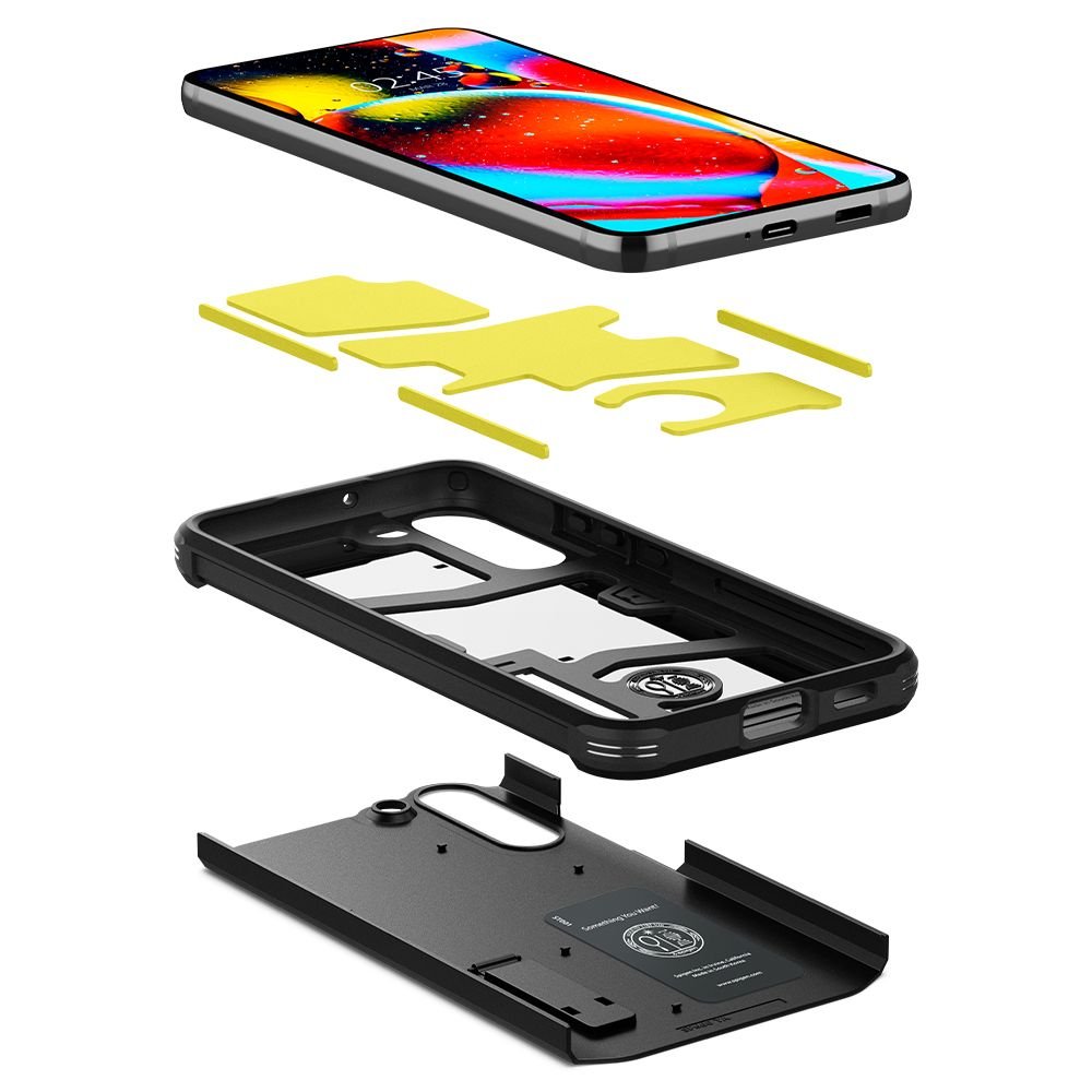 Spigen Samsung Galaxy S22 Tough Armor Σκληρή Θήκη - Black