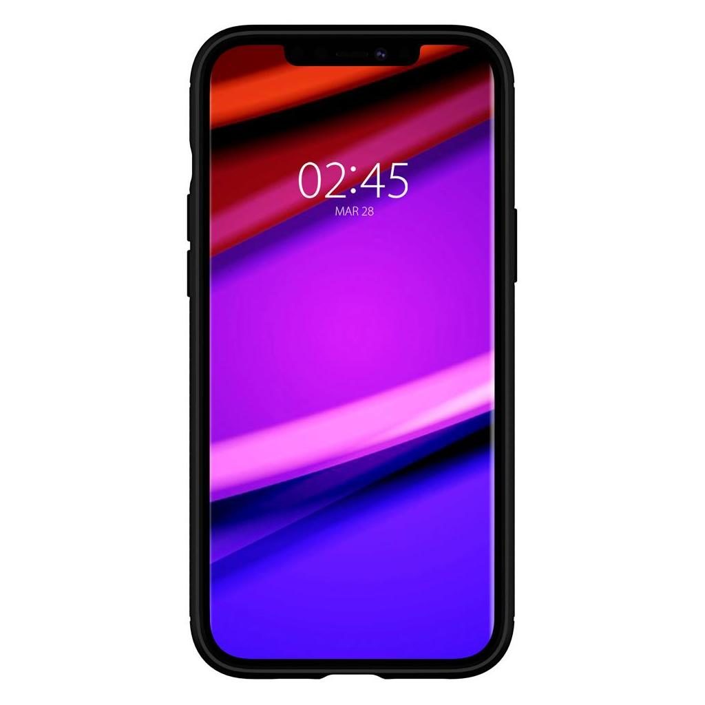 Spigen iPhone 12 / iPhone 12 Pro Θήκη TPU Rugged Armor - Matte Black