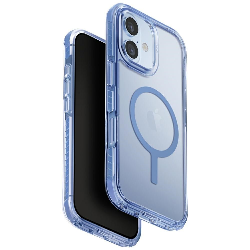 Uniq iPhone 17 - Combat Magclick - Σκληρή Θήκη με Πλαίσιο Σιλικόνης και MagSafe - Blue